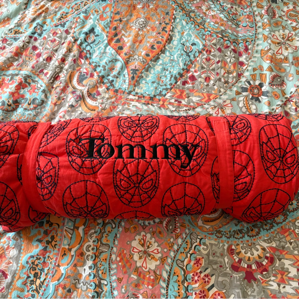 Pottery Barn Kids Spider-Man Sleeping Bag - TOMMY